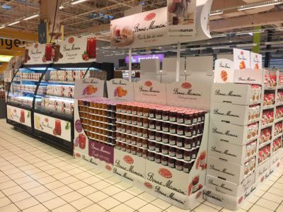 Mise en avant produits Bonne Maman mise en avant produits
