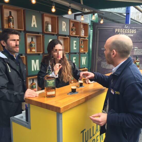 Activation de marque Tullamore Dew Activation de marque