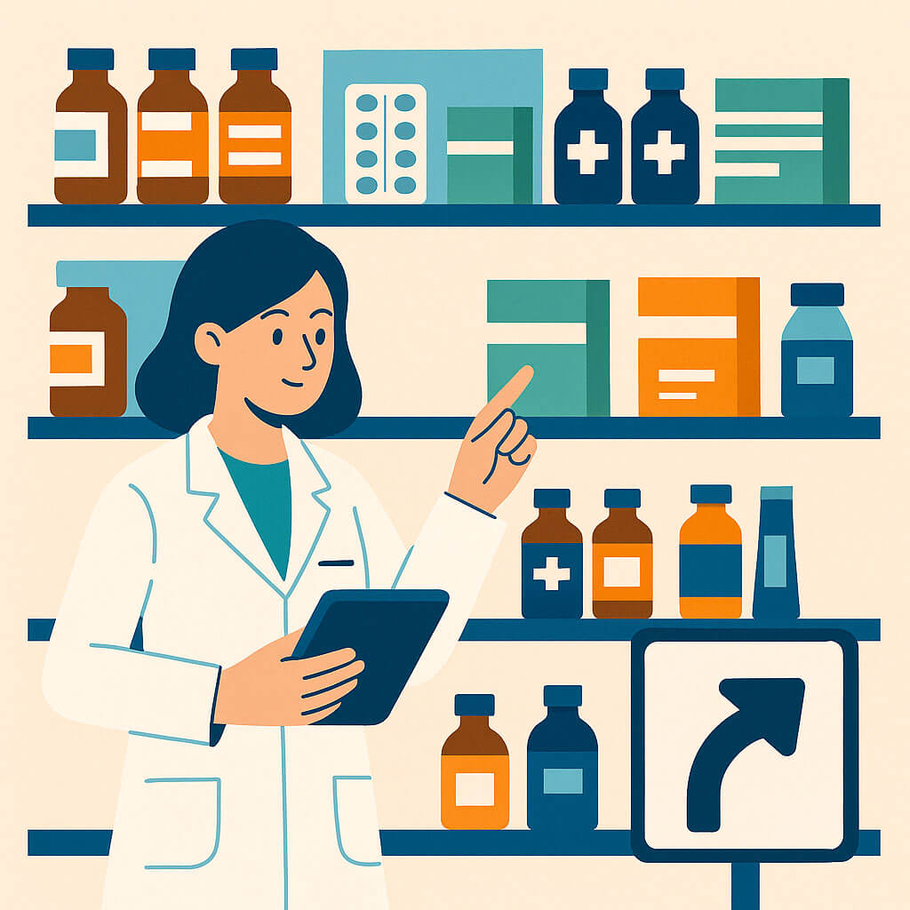 merchandising en pharmacie